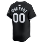 Chicago White Sox Nike Alternate Limited Custom Jersey - Black/White
