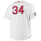 David Ortiz Boston Red Sox Big & Tall Home Authentic Player Jersey - White
