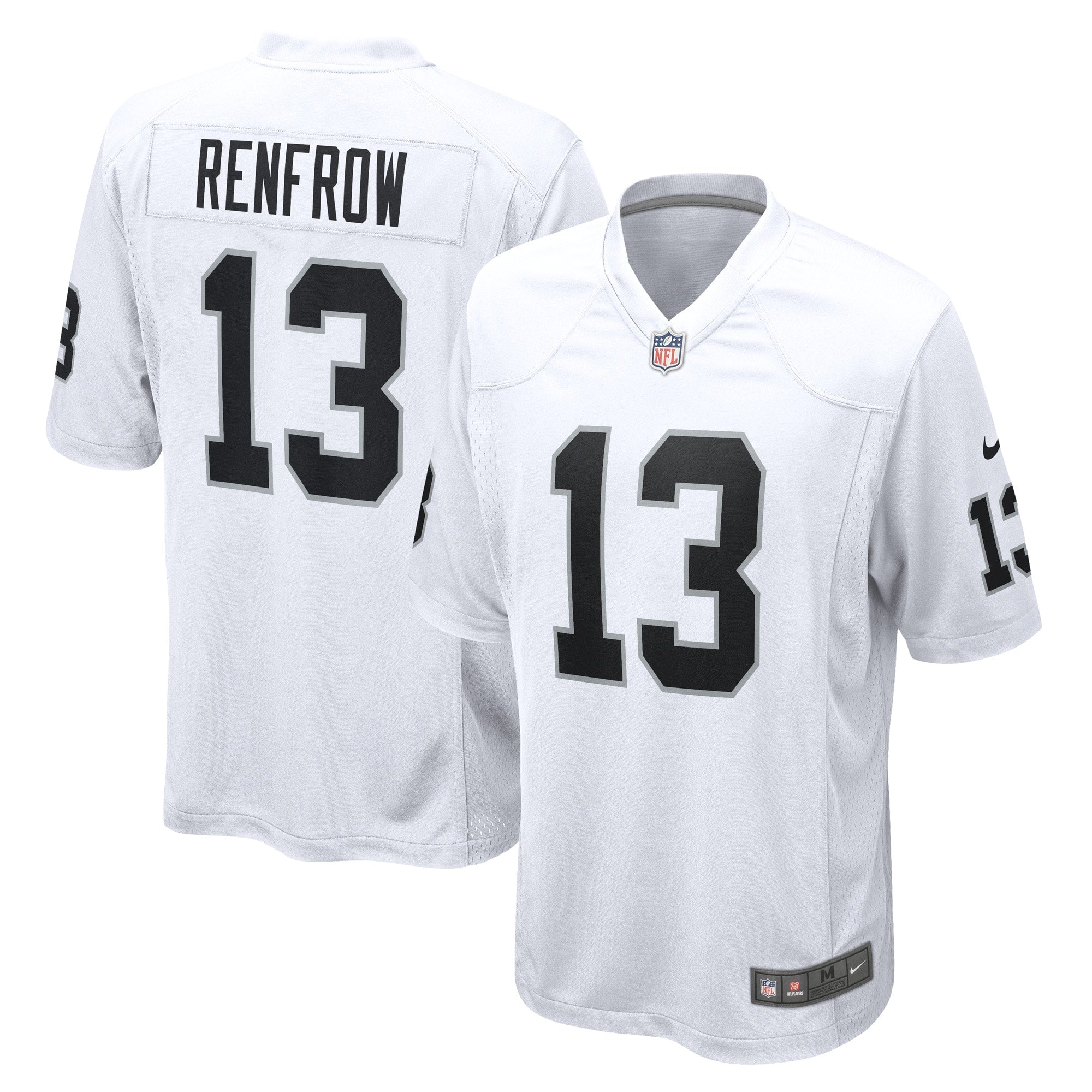 Hunter Renfrow Las Vegas Raiders Nike Game Player Jersey - Black/White