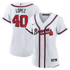 Reynaldo Lopez Atlanta Braves Nike Women's Home Replica Jersey - White