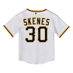 Paul Skenes Pittsburgh Pirates Nike Toddler Home Replica 2.0 Player Jersey - White