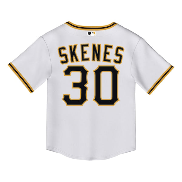 Paul Skenes Pittsburgh Pirates Nike Toddler Home Replica 2.0 Player Jersey - White