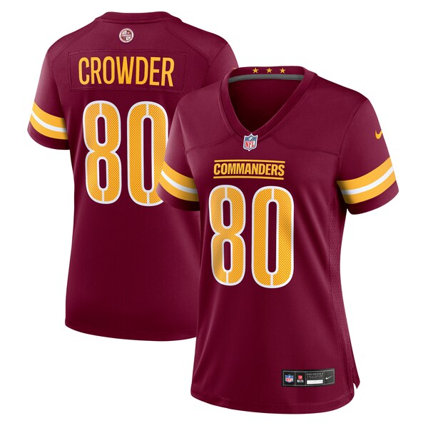 Jamison Crowder Washington Commanders Nike Women's  Game Jersey -  Burgundy