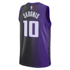 Domantas Sabonis Sacramento Kings Jordan Brand Unisex Swingman Jersey - Statement Edition - Purple