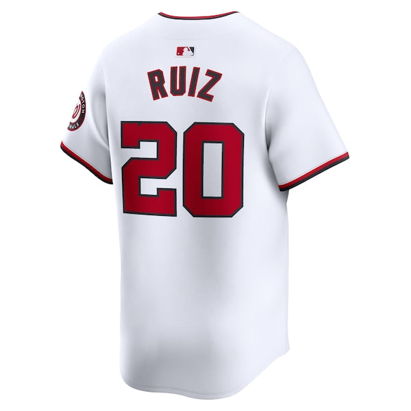 Keibert Ruiz Washington Nationals Nike Home Limited Player Jersey - White