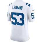 Shaquille Leonard Indianapolis Colts Nike Vapor Limited Jersey - White/Royal