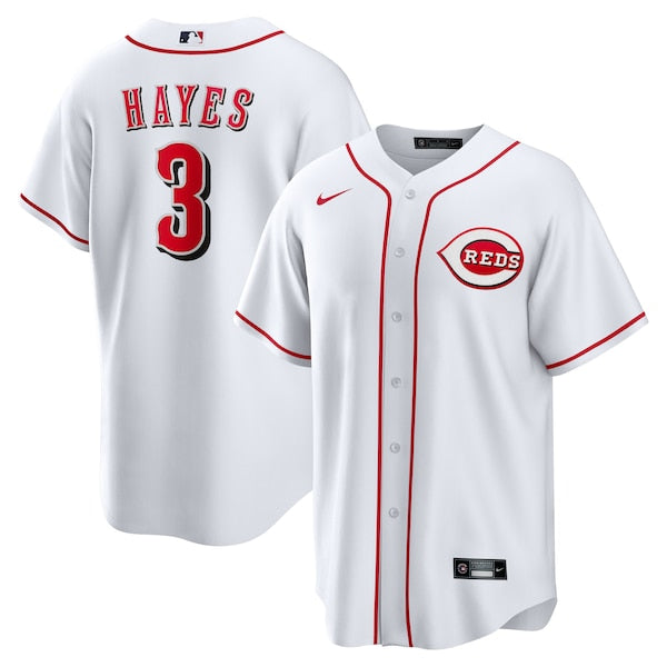 Ke'Bryan Hayes Cincinnati Reds Nike Home Replica Jersey - White
