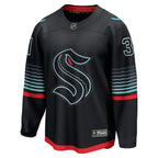 Philipp Grubauer Seattle Kraken  Alternate Breakaway Player Jersey - Black