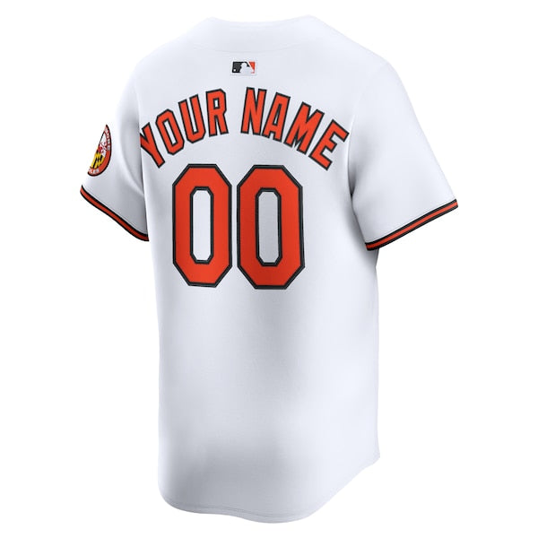 Baltimore Orioles Nike Youth Home Custom Limited Jersey - White