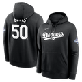 Mookie Betts Los Angeles Dodgers Nike 2025 World Series Champions Name & Number Hoodie - Black