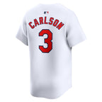 Dylan Carlson St. Louis Cardinals Nike Home Limited Player Jersey - White