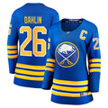 Rasmus Dahlin Buffalo Sabres  Women's Home Captain Patch Breakaway Jersey - Royal