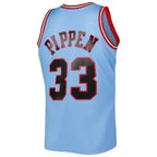 Scottie Pippen Chicago Bulls 1997-98 Hardwood Classics Reload 3.0 Swingman Jersey - Light Blue
