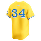 David Ortiz Boston Red Sox Nike City Connect Retired Player Jersey - Gold