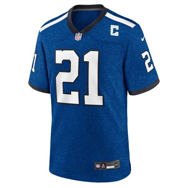 Zack Moss Indianapolis Colts Nike Indiana Nights Alternate Game Jersey - Royal/Royal