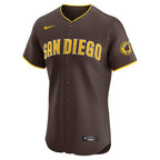 San Diego Padres Nike Alternate Elite Jersey - Brown/Camo/White
