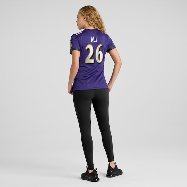 Rasheen Ali Baltimore Ravens Nike Women's  Game Jersey -  Purple