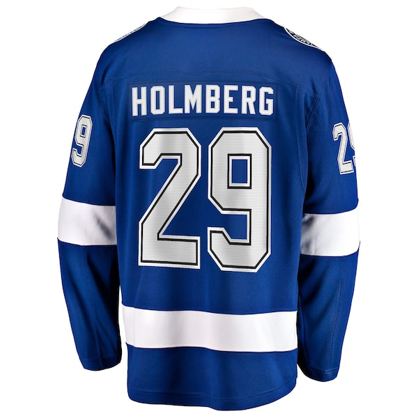 Pontus Holmberg Tampa Bay Lightning  Home Breakaway Jersey - Blue