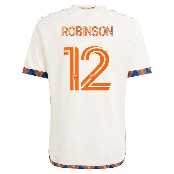 Miles Robinson FC Cincinnati adidas Youth 2024 The Canvas Kit Replica Player Jersey - White