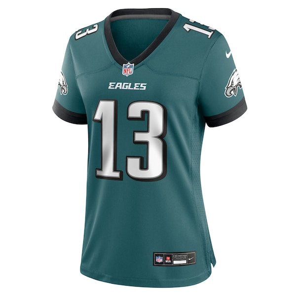 Azeez Ojulari Philadelphia Eagles Nike Women's Team Game Jersey - Midnight Green