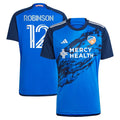 Miles Robinson FC Cincinnati adidas 2024 River Kit Replica Player Jersey - Blue/White