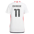 Jeremy Ebobisse San Jose Earthquakes adidas Women's 2024 The 50 Kit Replica Player Jersey - White
