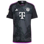 Thomas Müller Bayern Munich adidas 2023/24 Away Authentic Player Jersey - Black/White
