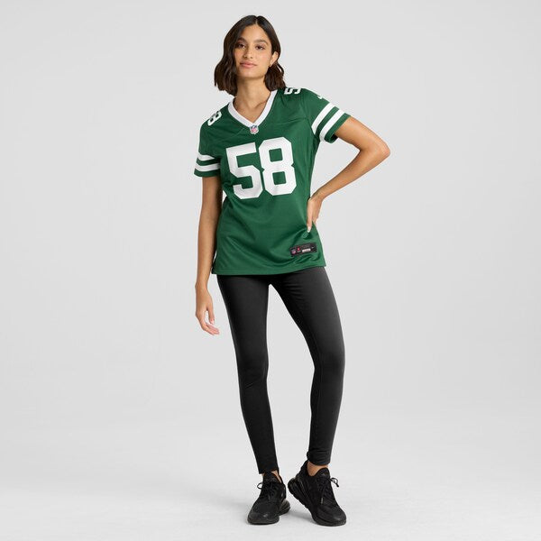 Eric Watts New York Jets Nike Women's Team Game Jersey - Legacy Green
