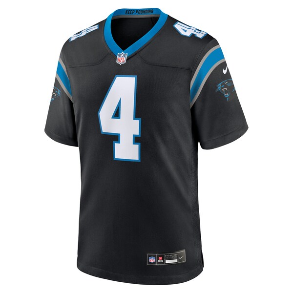 Tetairoa McMillan Carolina Panthers Nike Youth Game Jersey - Black