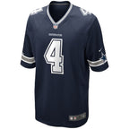 Dak Prescott Dallas Cowboys Nike Youth Game Jersey - Navy/White