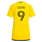 Cucho Hernández Columbus Crew adidas Women's 2024 The Home Kit Replica Player Jersey - Yellow