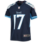 Ryan Tannehill Tennessee Titans Nike Youth Game Jersey - Navy/Light Blue