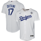 Shohei Ohtani Los Angeles Dodgers Nike Youth 2025 World Series Home Replica Player Jersey - White