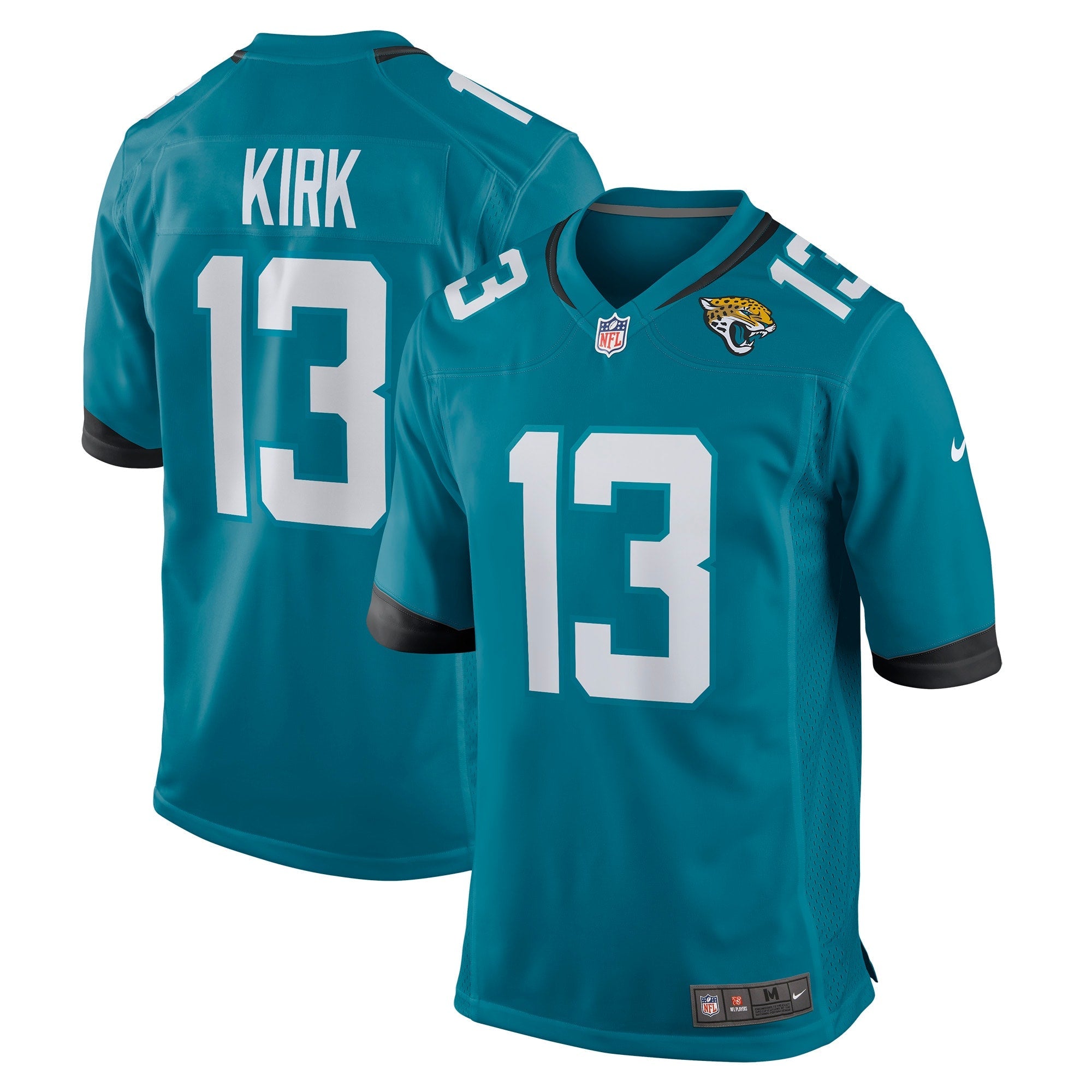 Christian Kirk Jacksonville Jaguars Nike  Game Jersey - White/Teal