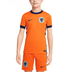 Netherlands National Team Nike Youth 2024 Home Replica Blank Jersey - Orange