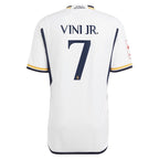 Vini Jr. Los Merengues adidas 2023/24 Home Authentic Player Jersey - White