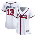 Ronald Acuna Atlanta Braves Nike Women's Home Limited Player Jersey - White