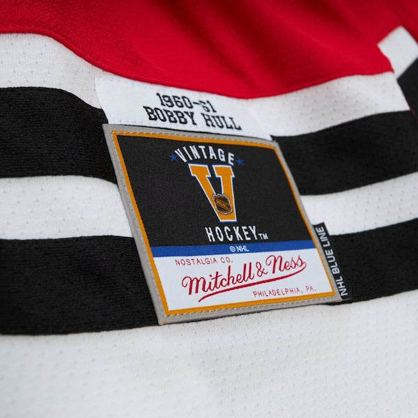 Bobby Hull Chicago Blackhawks  1960/61 Blue Line Player Jersey - Red