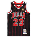 Michael Jordan Chicago Bulls Preschool 1996/97 Hardwood Classics Authentic Jersey - Black/Red/White