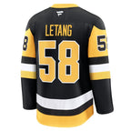 Kris Letang Pittsburgh Penguins  Home Premium Jersey - Black