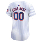 New York Mets Nike Women's Home Limited Custom Jersey - White