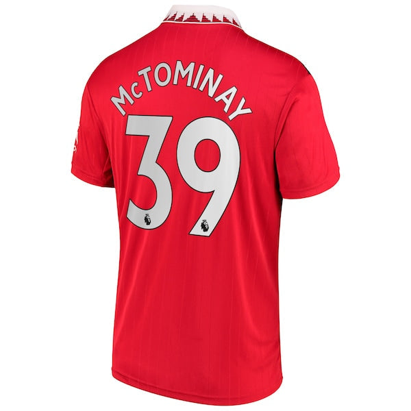 Scott McTominay Manchester United adidas 2022/23 Home Replica Player Jersey - Red