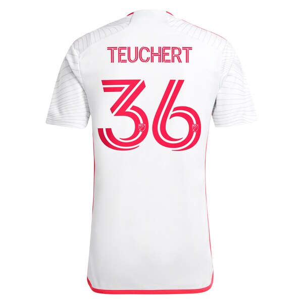 Cedric Teuchert St. Louis City SC adidas 2024 The Confluence Kit Replica Player Jersey - White