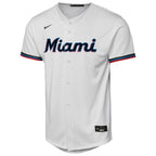 Miami Marlins Nike Youth Home Replica Jersey - White