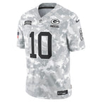 Jordan Love Green Bay Packers Nike 2024 Salute to Service Limited Jersey - Arctic Camo