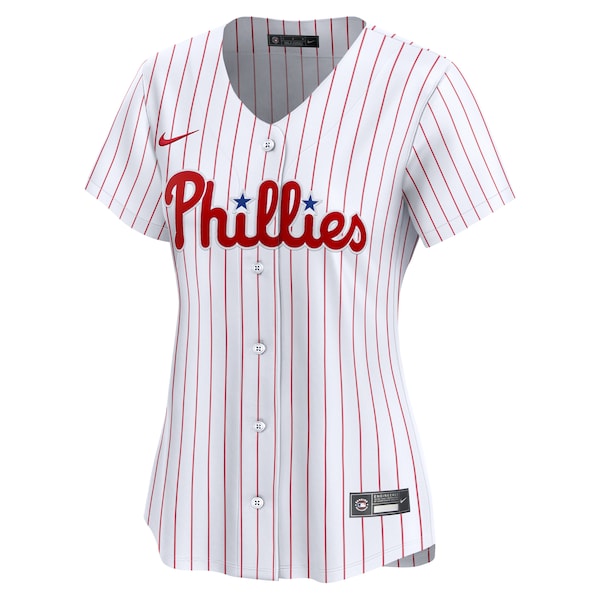 Philadelphia Phillies Nike Women's #1 Mom Home Limited Jersey - White
