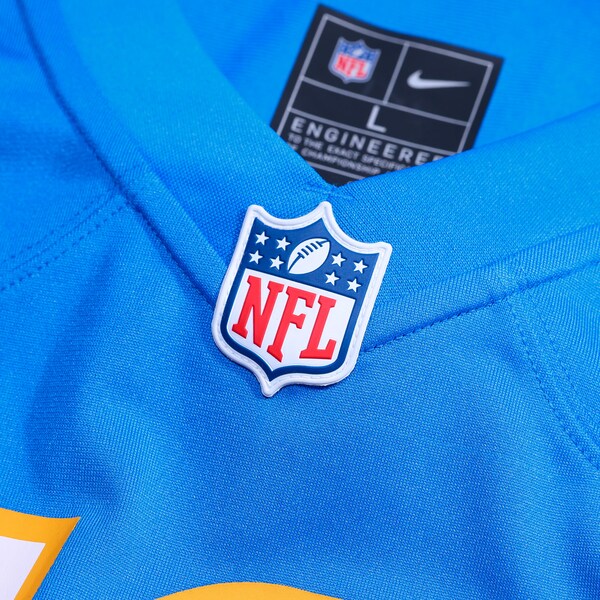 KeAndre Lambert-Smith Los Angeles Chargers Nike Team Game Jersey -  Powder Blue
