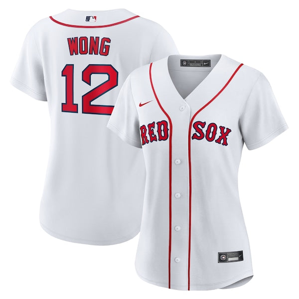 Connor Wong Boston Red Sox Nike Women's Home Replica Jersey - White