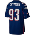 Richard Seymour New England Patriots Legacy Replica Jersey - Navy