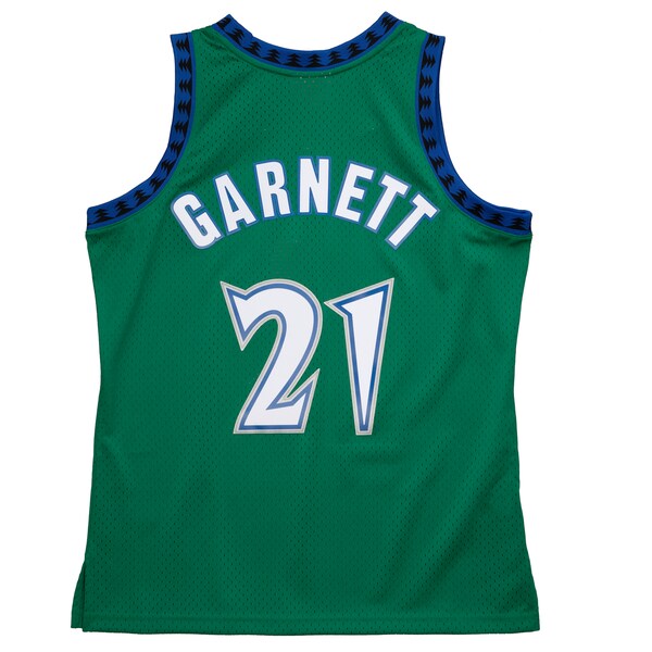 Kevin Garnett Minnesota Timberwolves 1997/98 Hardwood Classics Reload 2.0 Swingman Jersey - Green